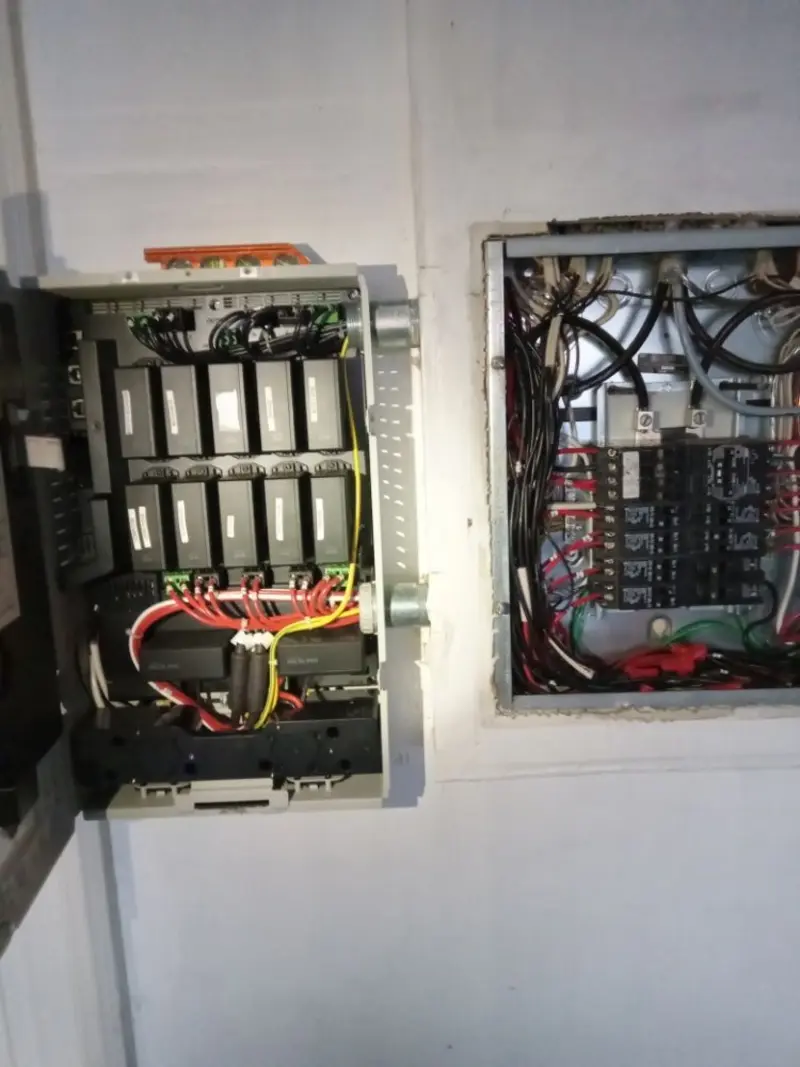Electrical panel upgrade completed for Indoor Lighting Installation in Gaffney
